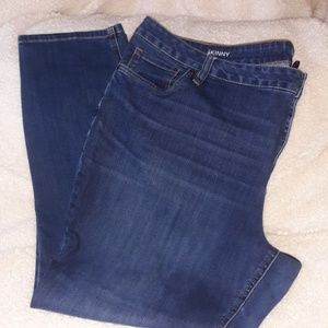 Dark wash A.N.A. plus size jeans